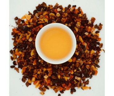 Früchtetee Pflaume-Marzipan mild